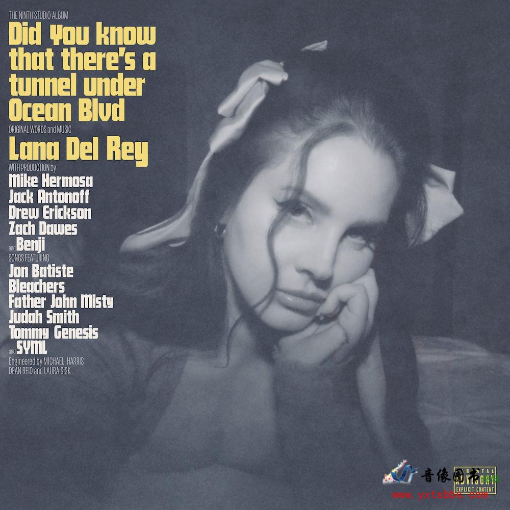 Lana Del Rey - Did You Know That There&#039;s A Tunnel Under Ocean Blvd.jpg